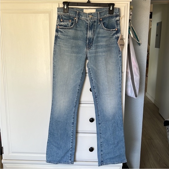 NWT MOTHER Insider Flood Jeans in Psych! - Picture 8 of 11